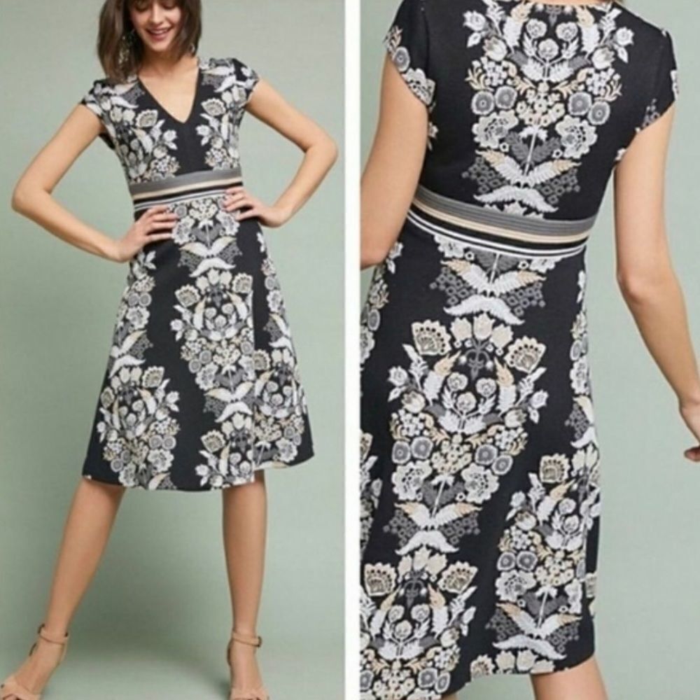 Ett twa Anthropologie soirée knit dress. Size 4
